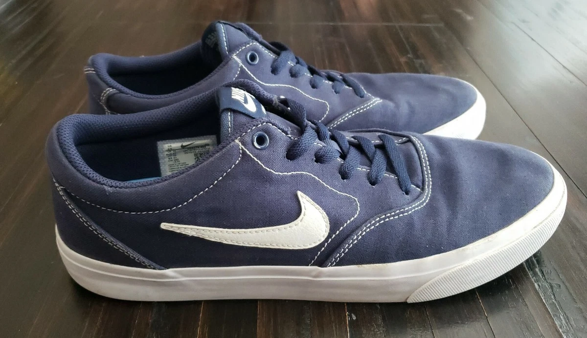 Nike SB Charge Blue Canvas CD6279 402 Size 11 Mens Skate Shoes