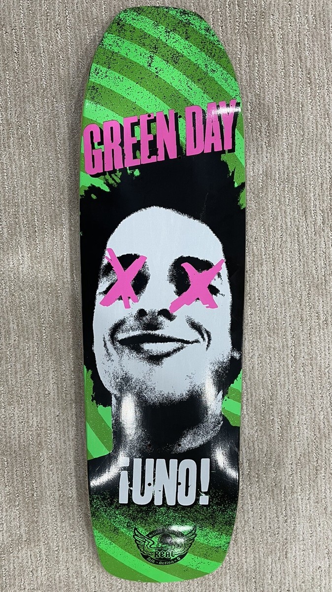 GREEN DAY×REAL スケボーデッキ GREEN DAY×REAL スケボーデッキ