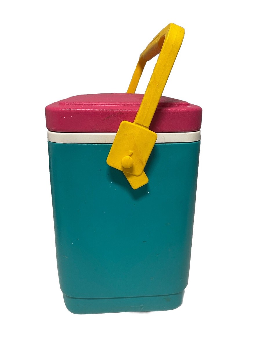 Vintage Igloo 24 Cooler 1989 Palm Tree Design Multi Color Vintage Igloo 24 Cooler 1989 Palm Tree Design Multi Color