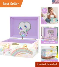 Whimsical Musical Unicorn Jewelry Box - Jewelry Storage for Imaginative Girls