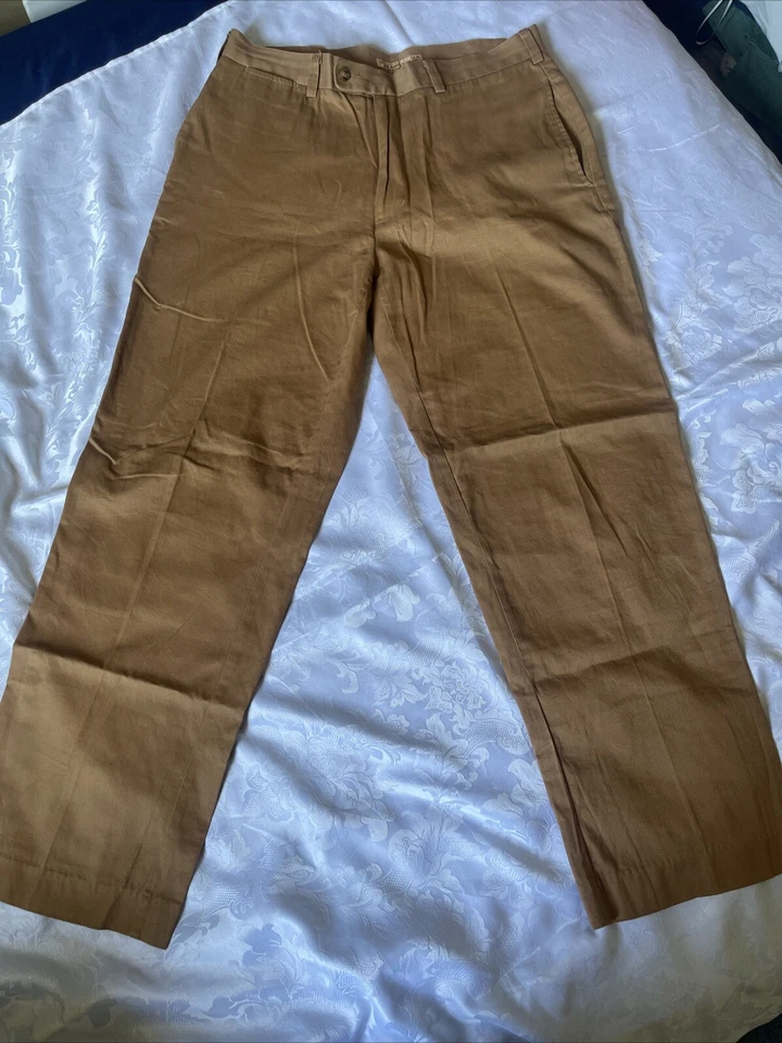 Pantalones para hombre The Havanera Co 32/30 100 % algodón #resort Foto 2 de 4