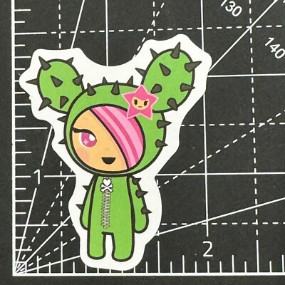SANDy - Cactus Friends Protection EMO - Vinyl Decal Sticker Bomb Kawaii Safety