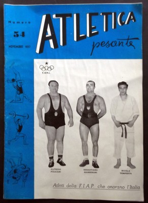 ATLETICA PESANTE  1957 # 54 - JUDO - LOTTA GRECO ROMANA
