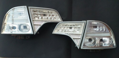 HONDA CIVIC 2006 TO 2011 FD2 8TH GEN ALL CLEAR TAILLIGHT LENSES SI DX LX EX - Picture 2 of 8
