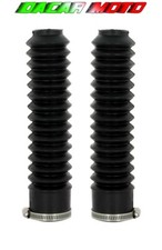 COPPIA SOFFIETTO SOFFIETTI FORCELLA MOTO  Neri Ø32/Ø48mm - Lunghezza 240mm