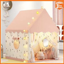 Kids Play Tent Princess Castle House Child Room Cartoon Indoor Outdoor Playhouse