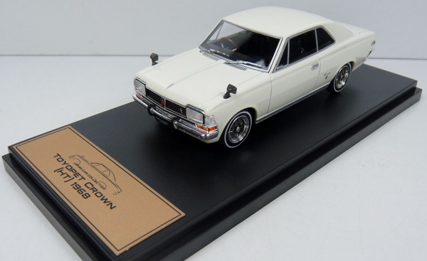 Hachette Collection - Toyopet Crown Ht 1968 Weiß - 1/43 - Magjptoyopet-image