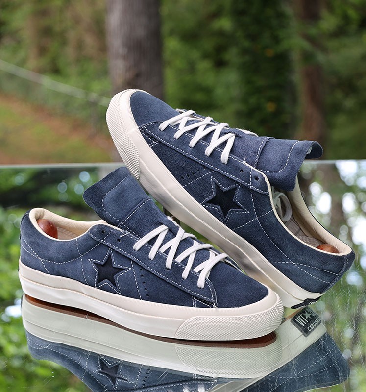 Converse John Varvatos One Star Branished Blue Suede Men's Size 8