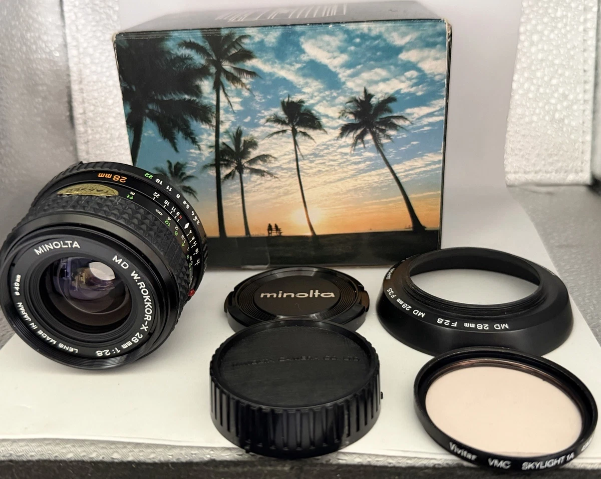 Minolta MD 28mm Focal Camera Lenses for sale | eBay
