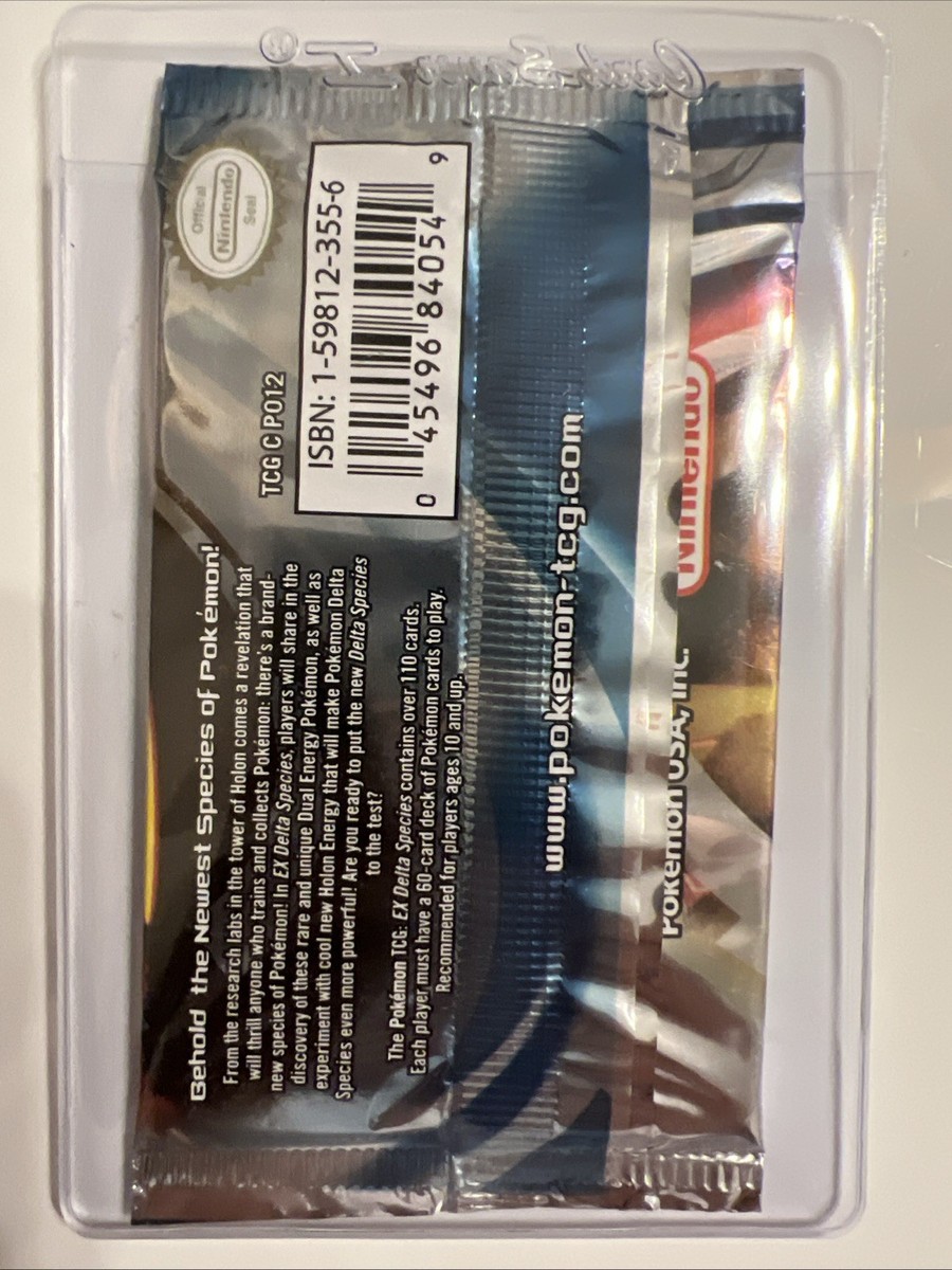 Pokémon TCG EX Delta Species Booster Pack(Nintendo Official Seal