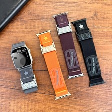 Adjustable Nylon Watch Band for Apple Watch Series 11 10 9 8 7 6 SE/Ultra 3 49mm