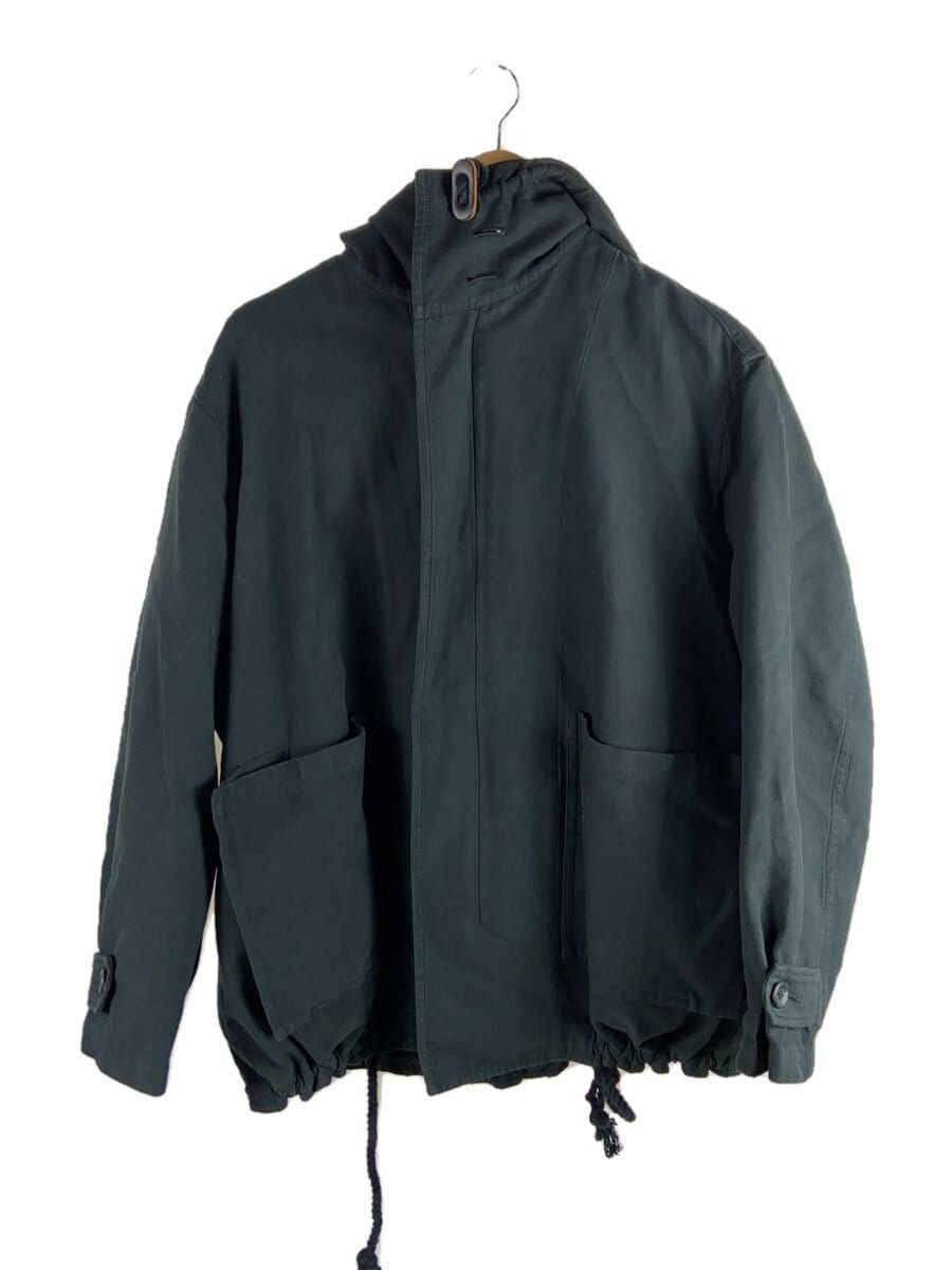 YOHJI YAMAMOTO altra giacca 2 cotone nero tinta unita YN J35 055 usata