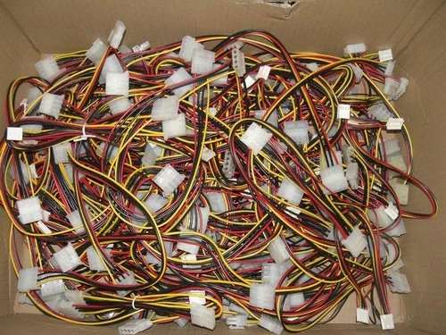 100x diverse Stromkabel Stromadapter - Sonderposten