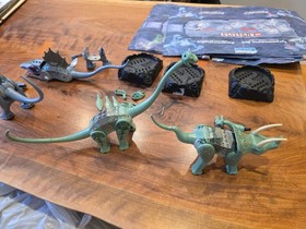 LEGO Dino Dinosaurs Lot - 4 Sets - 6719 6720 6721 6722 - Incomplete w Manuals