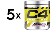 5 x Cellucor C4 Original, Pink Lemonade - 408g (78,43 EUR/kg)
