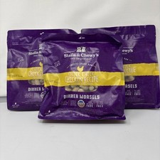 3 Freeze-Dried Raw Cat Food 8 oz Bags Chicken Morsels Stella Chewy's