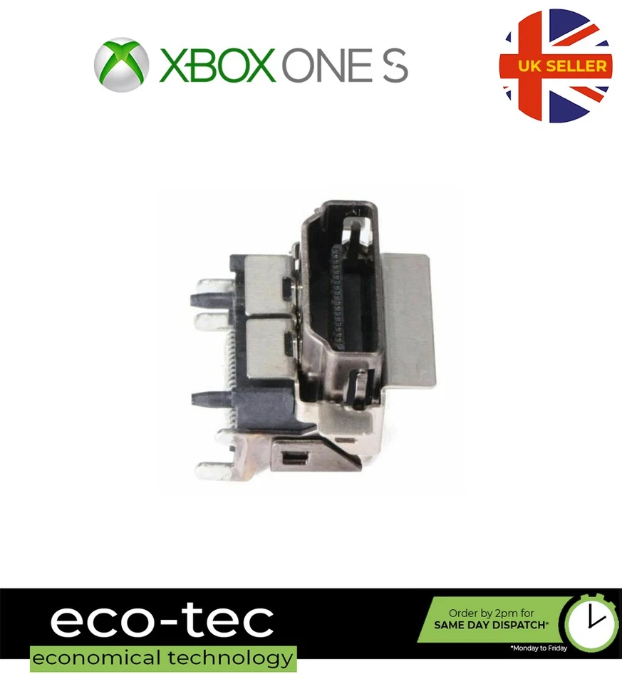 Xbox One S HDMI Port Display Out Socket Connector 4K for Console - Image 2 of 4