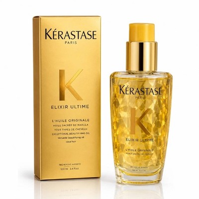 Kerastase Elixir Ultime L Huile Original Beautifying Hair Oil 3.4oz / 100ml New