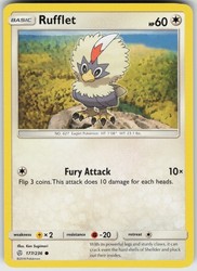 Rufflet 177/236 Cosmic Eclipse Common