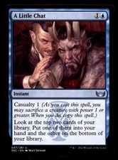 A Little Chat 47 Uncommon Streets of New Capenna Magic: The Gathering Near Mint