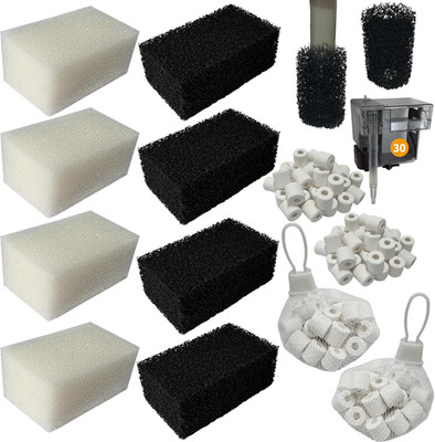 Three-Stage Filtration Tank Filter Maintenance Kit, Replacement for Aquaclear 30
