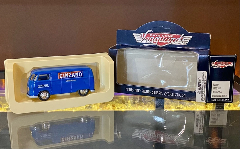💥1955 大众巴士 Kombi Cinzano 意大利佛茅斯大众范玩具模型 2 — 第 3/4 张图片