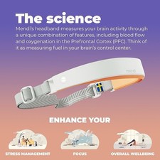 MENDI Neurofeedback Headset Brain Focus Train...