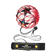 Hands-Free Soccer Kick/Throw Trainer, New Ball Locked Net Design, Adjustable ...
