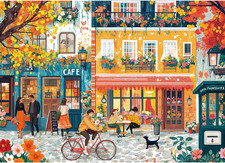 Jigsaw Puzzles for Adults 1000 Pieces, Interlock Perfectly Letter on Back No Dus