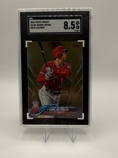 2018 Topps Update Series - Season Highlights Checklist Shohei Ohtani #US189 Gold
