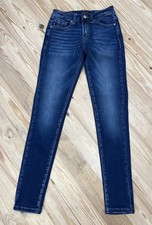 KanCan Women's High-Rise Skinny Stretch Medium Wash Jeans Cotton Blend Size 3/25