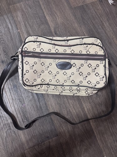 Vintage Peanuts Snoopy All Over Print Bag