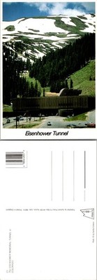 The Eisenhower Memorial Tunnel Keystone CO Postcards unused 51969