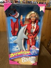 Baywatch Barbie Lifeguard Doll Mattel 13199 with Dolphin New 1994