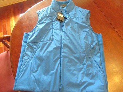 G/Fore GFore Mens Hybrid Sweater Vest Racer Blue Golf NWT Large $525