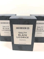 Jocobson Sallty Black Licorice 32 Ounce Classic Gourmet Soft & Chewy