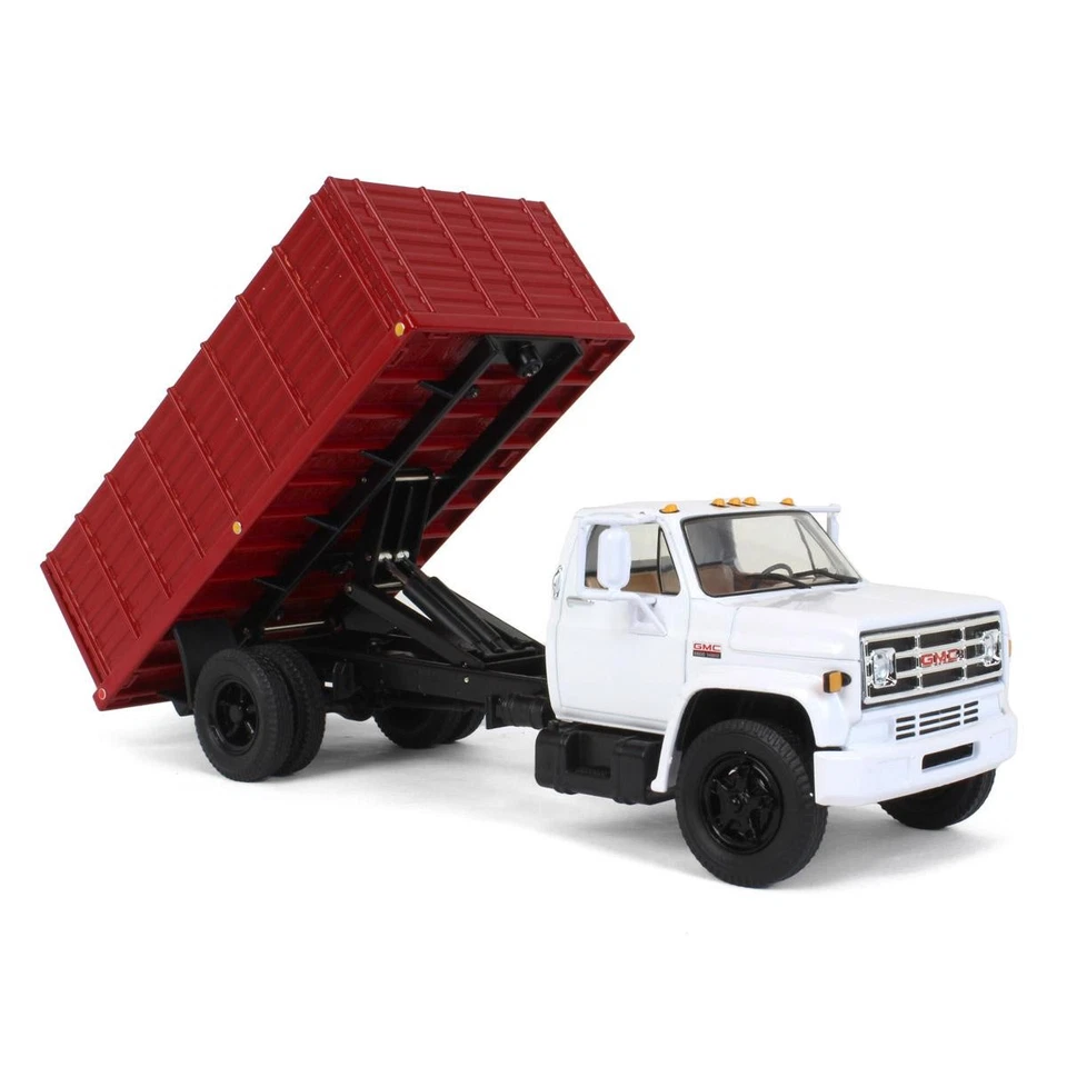 First Gear 1/34 Bianco & Rosso 1970s GMC 6500 Grano Camion Con Mais Load 10-4255 - Immagine 2 di 4