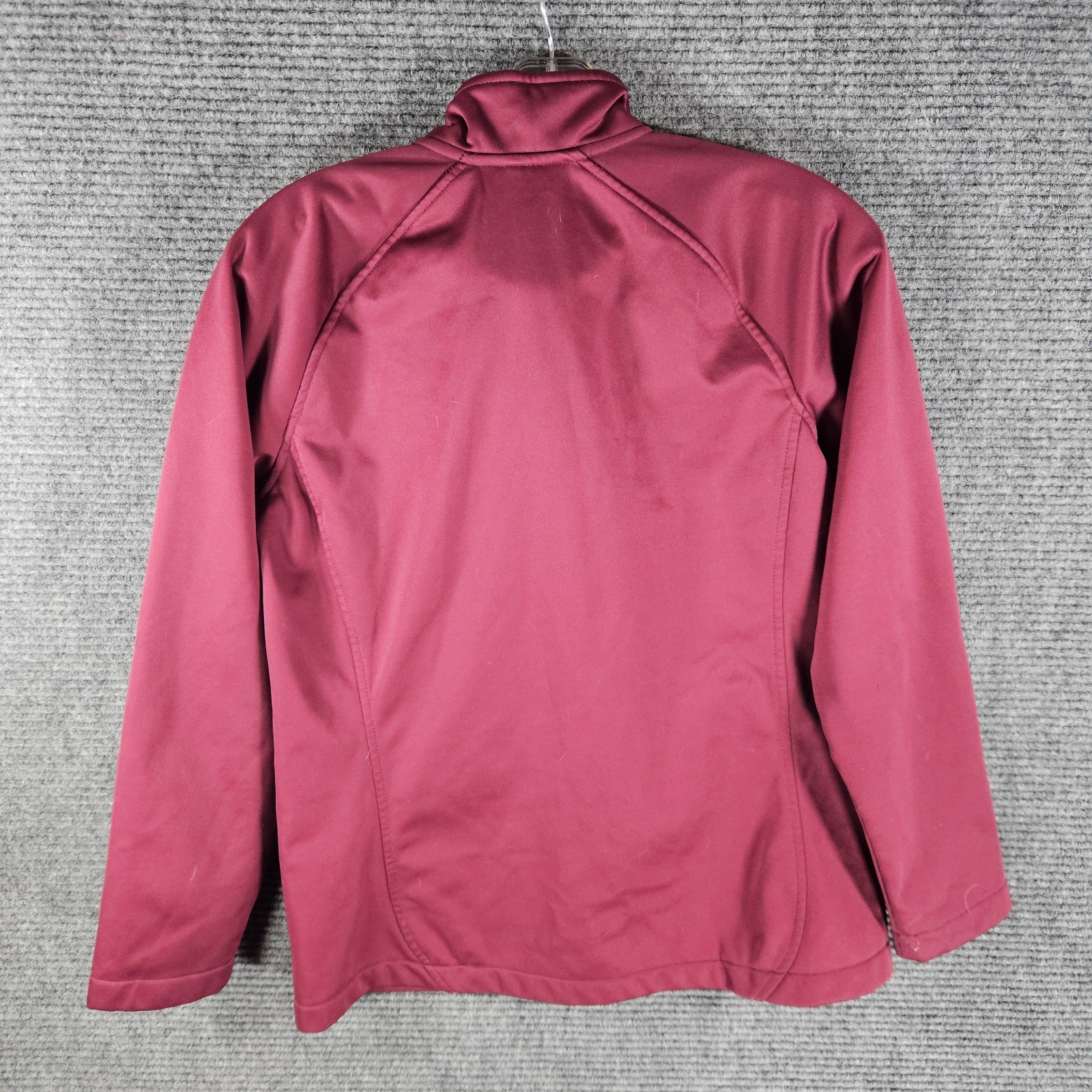 Lands End Women's Windbreaker Jacket Size XL 16 Purple Pink Fleece Lined Pockets thumbnail 8