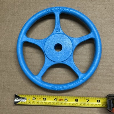 DeZurik Valve Hand Wheel 8” Diameter, 3/4” Hole, 1/4” Pin Hole, O