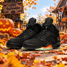 MEN Size US 7-12 - Jordan 5 Retro Halloween 2026