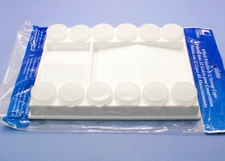 Loew Cornell 4-Well Artist Palette with 12 Storage Cups – Paint Mixing Tray