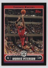 2006-07 Topps Black /99 Morris Peterson #198 7v7