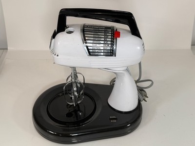 Vtg Dormeyer MIXWELL Stand/Hand Mixer Model SM 6 WH 1 RARE/CLEAN TESTED/WORKING
