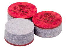 1 TIGER Medium Soft Laminated Billiard Pool CUE TIP - Authorized Dealer