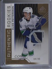 2018 SP Game Used Gold Spectrum Premium Material 4/49 Elias Pettersson #200 df7