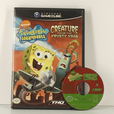 SpongeBob SquarePants: Creature from the Krusty Krab (Nintendo GameCube) TESTED