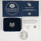 2020-W Proof American Silver Eagle V75 Privy w/ Box & COA