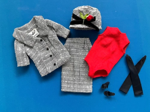 VINTAGE BARBIE CAREER GIRL #954 (1963) EXC & COMPLETE