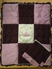 The Collection by Lambs  Ivy Baby Bedding Crib Quilted Comforter Blanket Girls