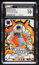 2025 Panini Donruss Bomb Squad Aaron Judge #18 CGC 10 Gem Mint x0o